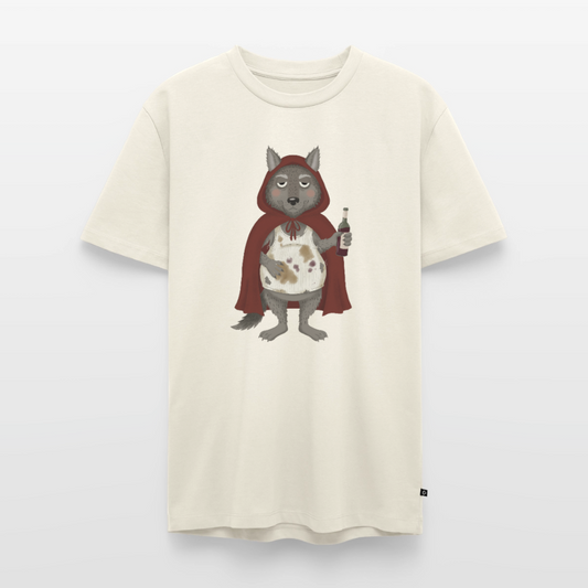 Der.asozial.wolf.männer.shirt - Naturweiß