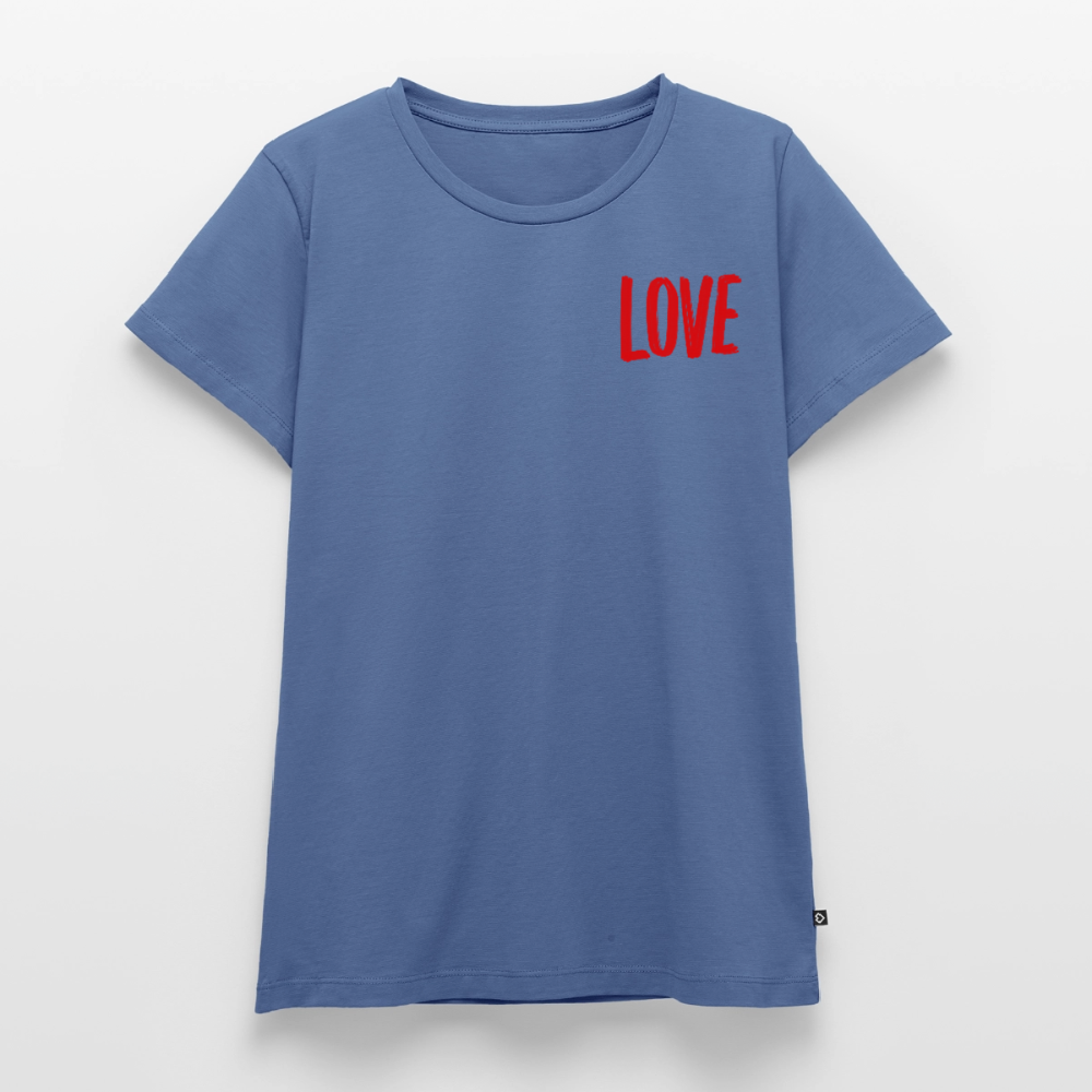 love.is.love.men.frauen.shirt - Taubenblau