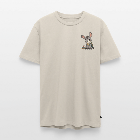 der-kleine-esel-classic-männer-shirt-pocket - Beige