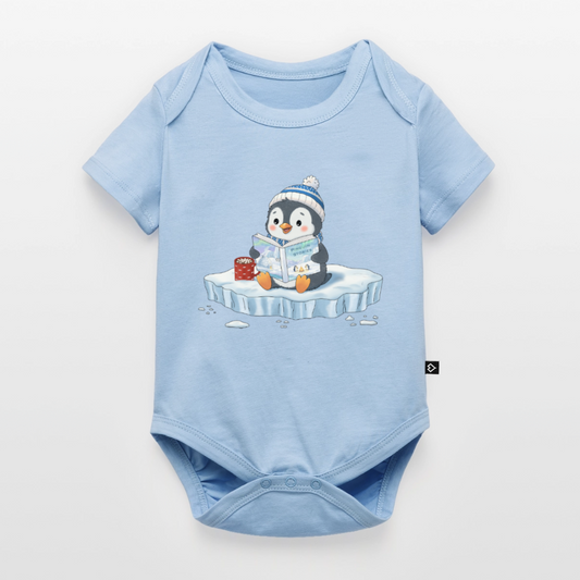 Cozy Pinguin Stories | Baby Bio-Body - Hellblau