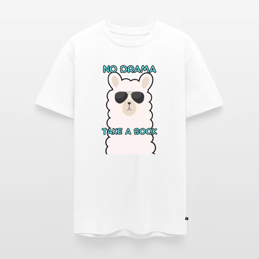 no-drama-männer-shirt - Weiß