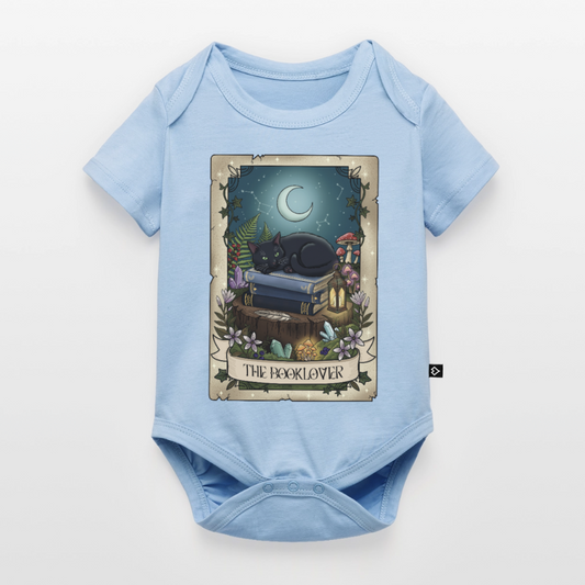 Tarotkarten-Booklover-baby-bio-body - Hellblau