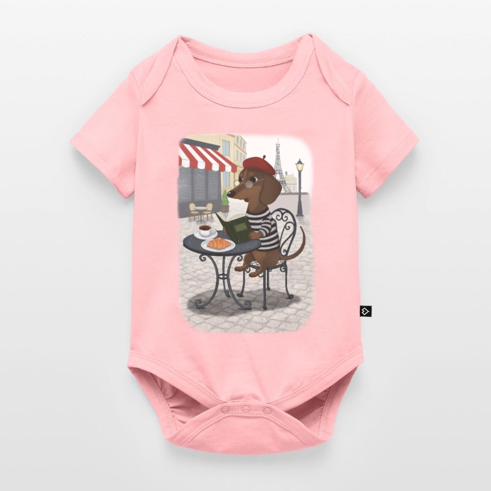 Dackel in Paris – Très Pawfect | Baby Bio-Body - Rosa
