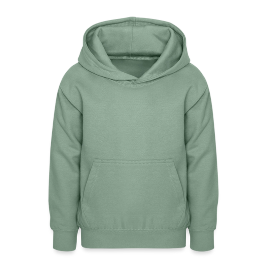 der.ungekuesste.froschkoenig.teenager.hoodie - Graugrün