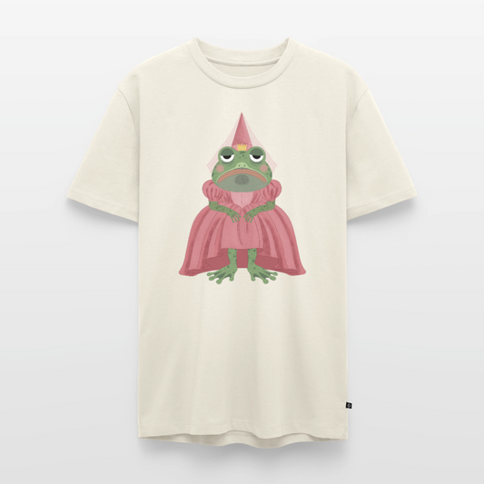 Der ungeküsste Froschkönig | Premium T-Shirt für Männer - Naturweiß