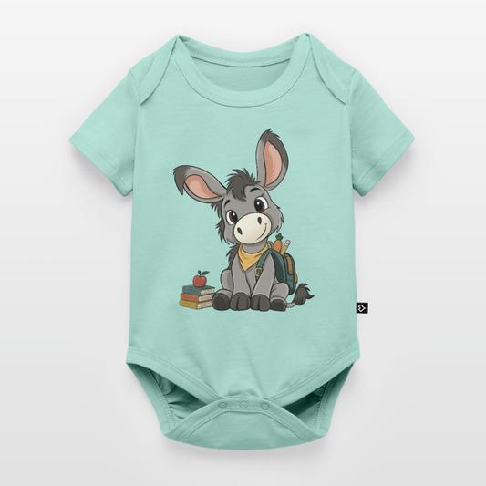 der-kleine-esel-classic-baby-bio-body - Mint