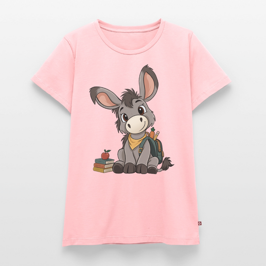 der-kleine-esel-classic-frauen-shirt - Rosa