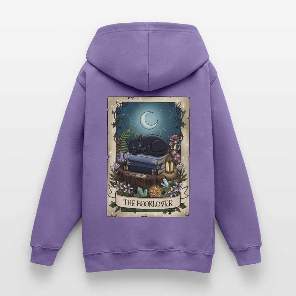 Tarotkarten-Booklover-teenager-hoodie - Lavendel