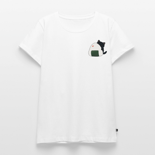 Sushi-Cats-Onigiri-frauen-shirt - Weiß