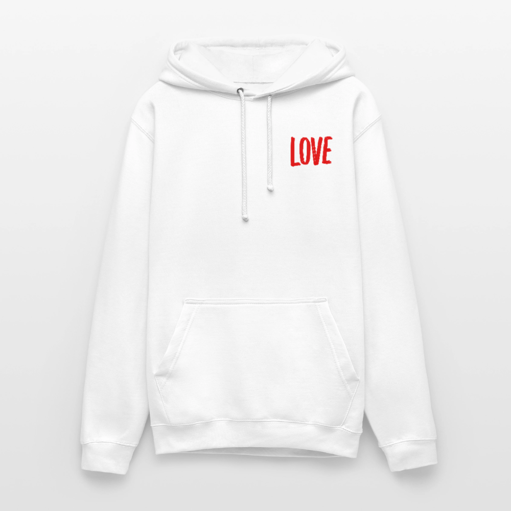 love.is.love.women.Unisex.Hoodie - Weiß