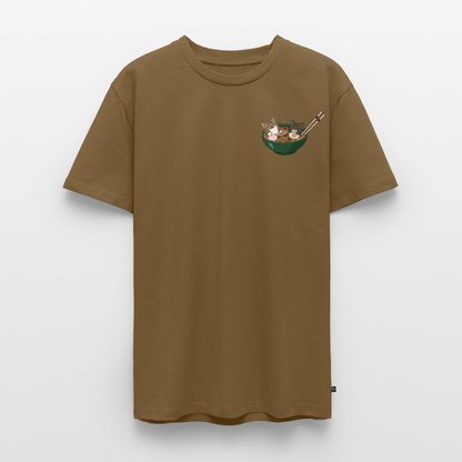 Sushi-Cats-Ramen-männer-shirt - Nussbraun