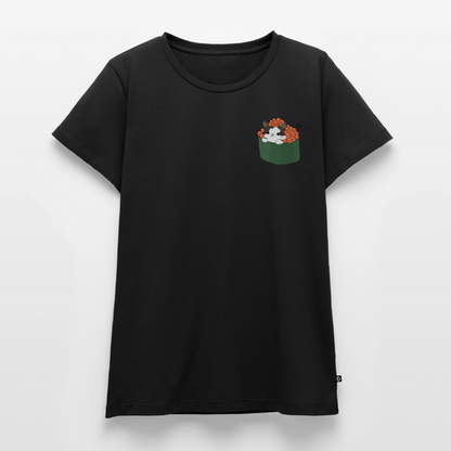 Sushi-Cats-Gunkan-frauen-shirt - Schwarz