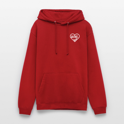 buchverliebt-unisex-hoodie - Rot