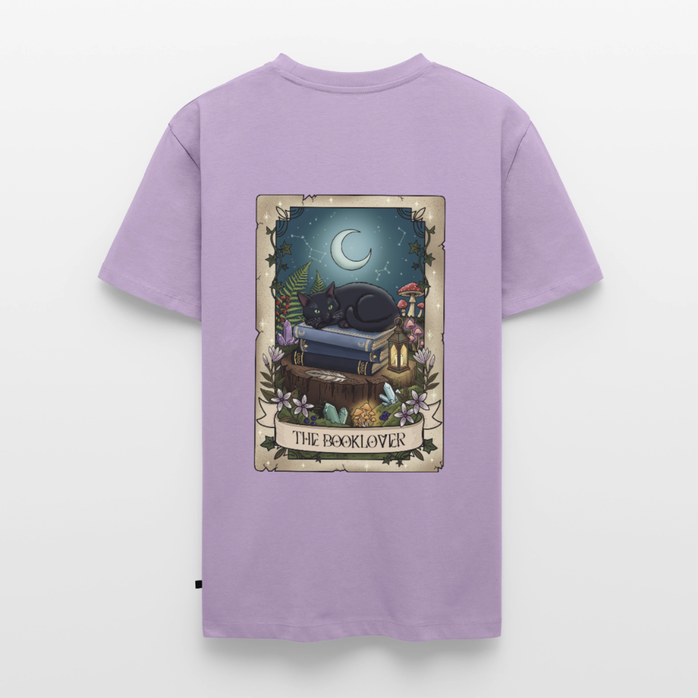 Tarotkarten-Booklover-männer-shirt - Lavendel