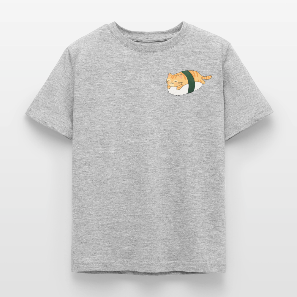 Sushi-Cats-Nigiri-kinder-t-shirt - Grau meliert