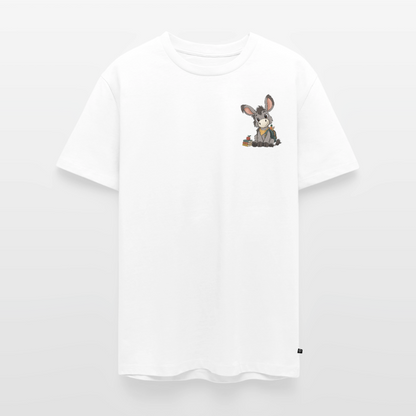 der-kleine-esel-classic-männer-shirt-pocket - Weiß