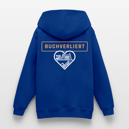 buchverliebt-teenager-hoodie - Royalblau