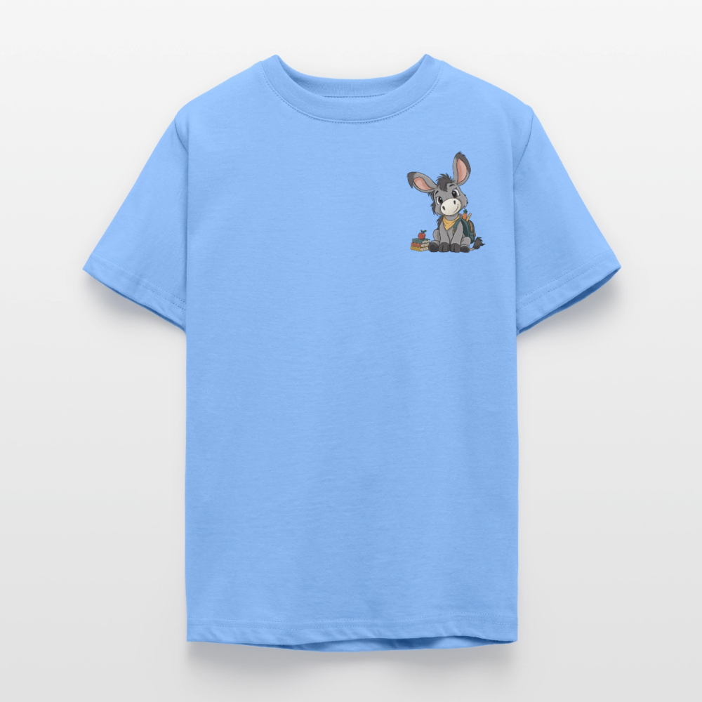der-kleine-esel-teenage-classic-t-shirt-pocket - Himmelblau