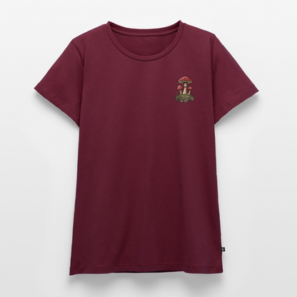 Tarotkarten-Booklover-frauen-shirt - Burgunderrot