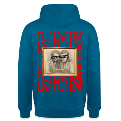 love.is.love.men.Unisex.Hoodie - Tiefseeblau 