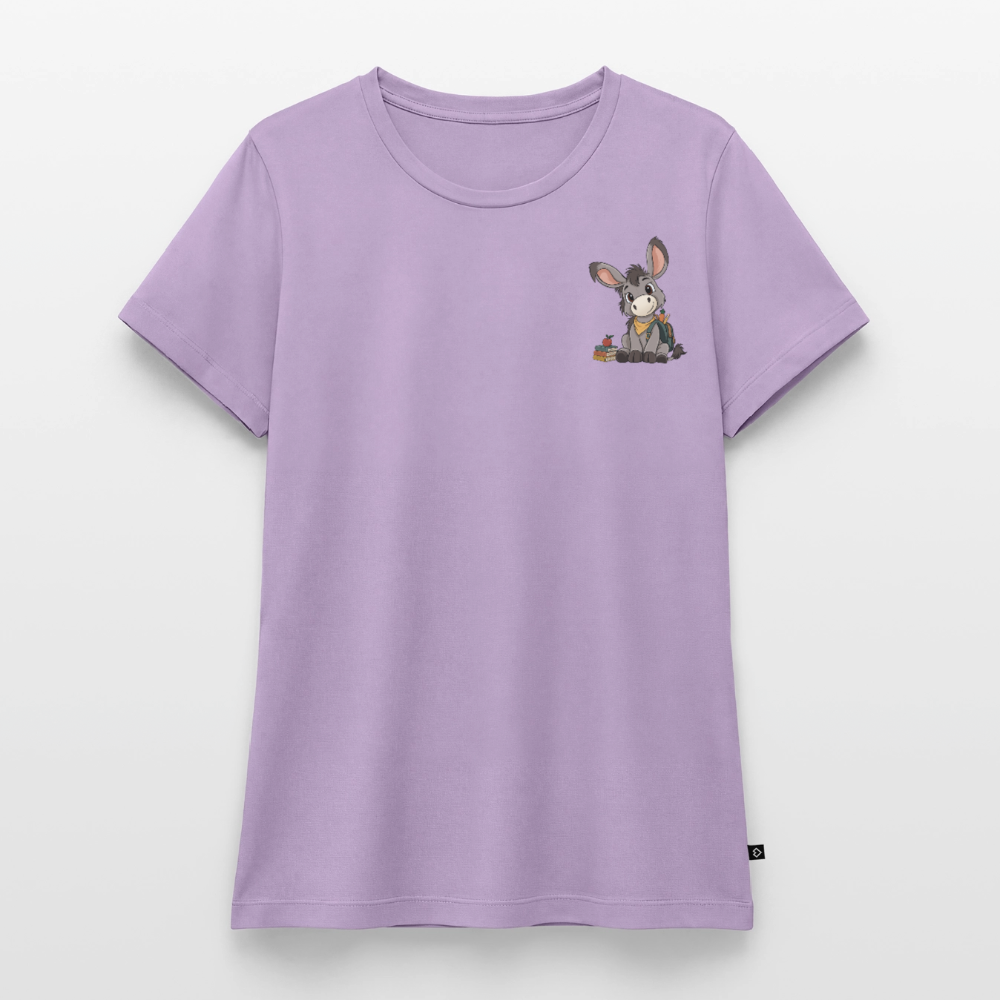 der-kleine-esel-classic-frauen-shirt-pocket - Lavendel