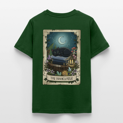 Tarotkarten-Booklover-teenager-shirt - Forstgrün 