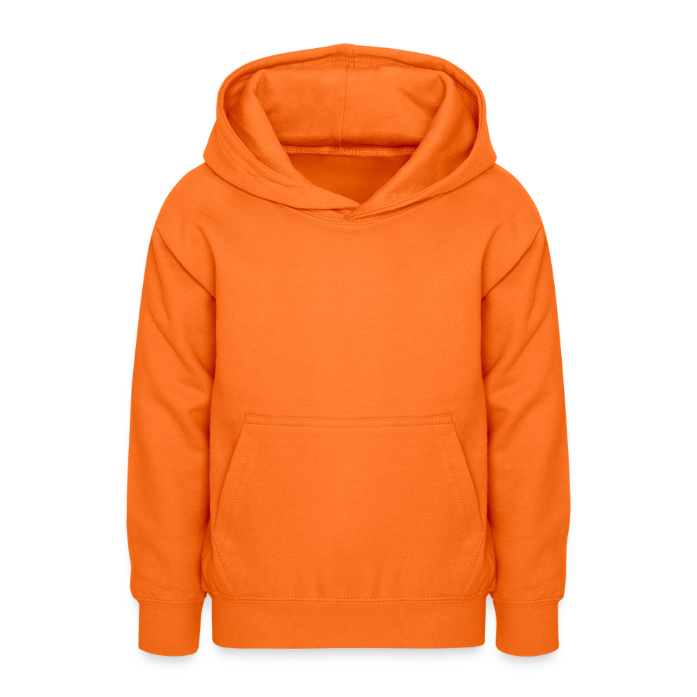 Kleiner.Delfin .große.Welle.supercool.teenager.hoodie - Orange