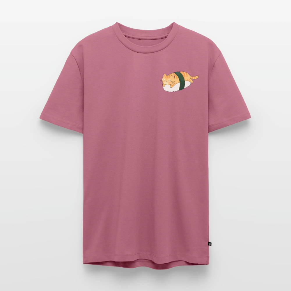 Sushi-Cats-Nigiri-männer-shirt - Mauve