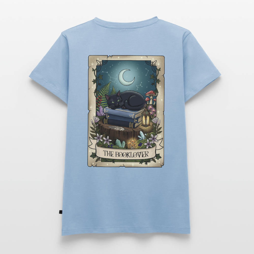 Tarotkarten-Booklover-frauen-shirt - Hellblau