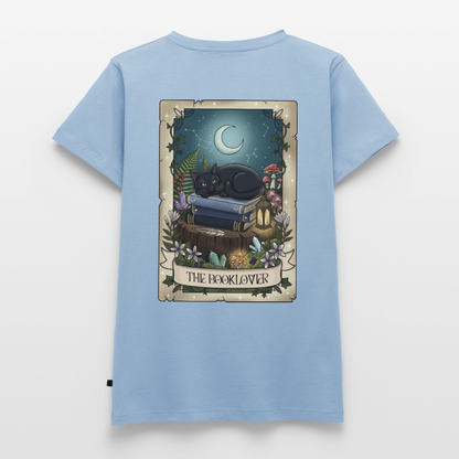 Tarotkarten-Booklover-frauen-shirt - Hellblau