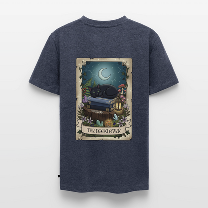 Tarotkarten-Booklover-männer-shirt - Jeansblau 