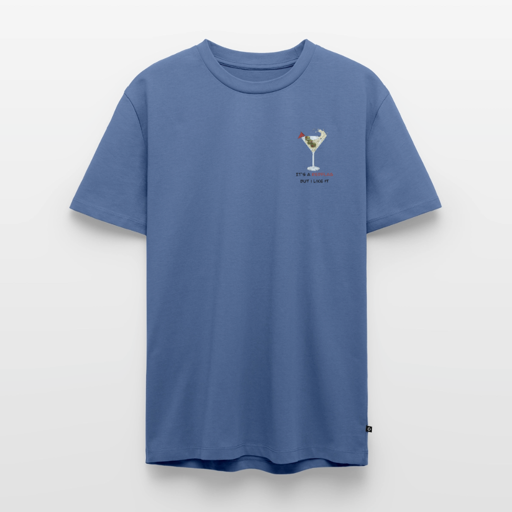 It's a Red Flag – but I like it | Premium T-Shirt für Männer - Taubenblau