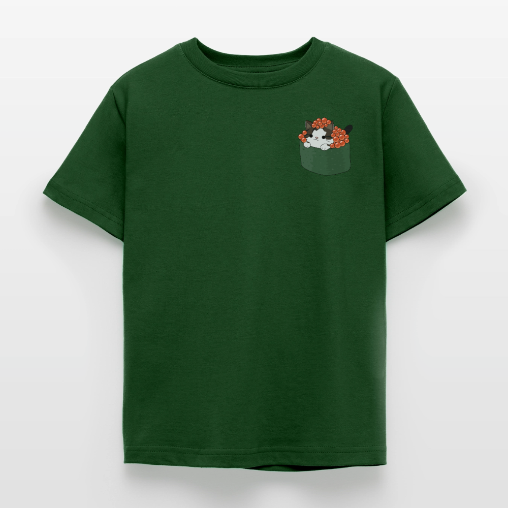 Sushi-Cats-Gunkan-kinder-t--shirt - Forstgrün 