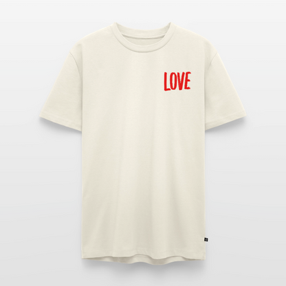 love.is.love.women.männer.shirt - Naturweiß