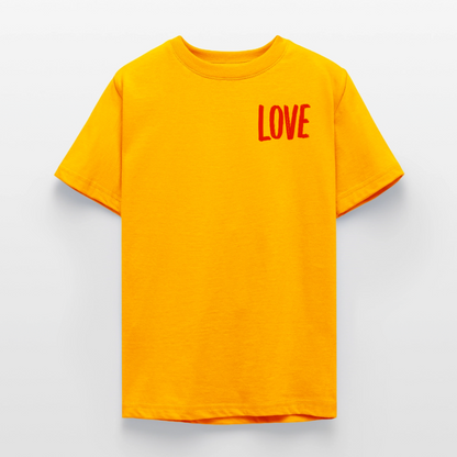 love.is.love.men.teenager.shirt - Gold