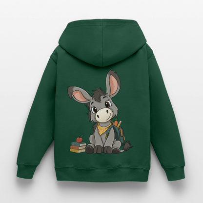 der-kleine-esel-classic--kinder-hoodie - Flaschengrün