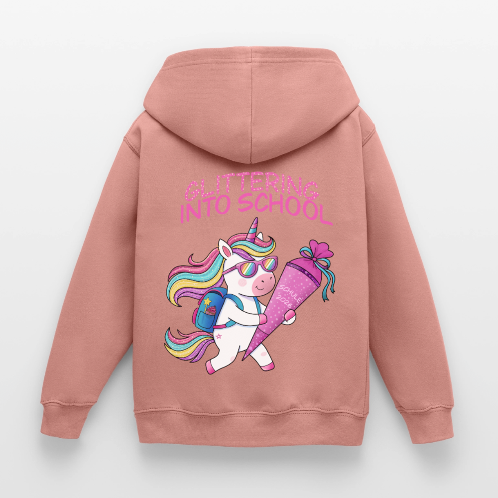 glittering-into-shool-kinder-hoodie - Altrosa