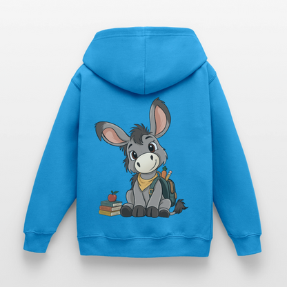 der-kleine-esel-classic--kinder-hoodie - Meeresblau
