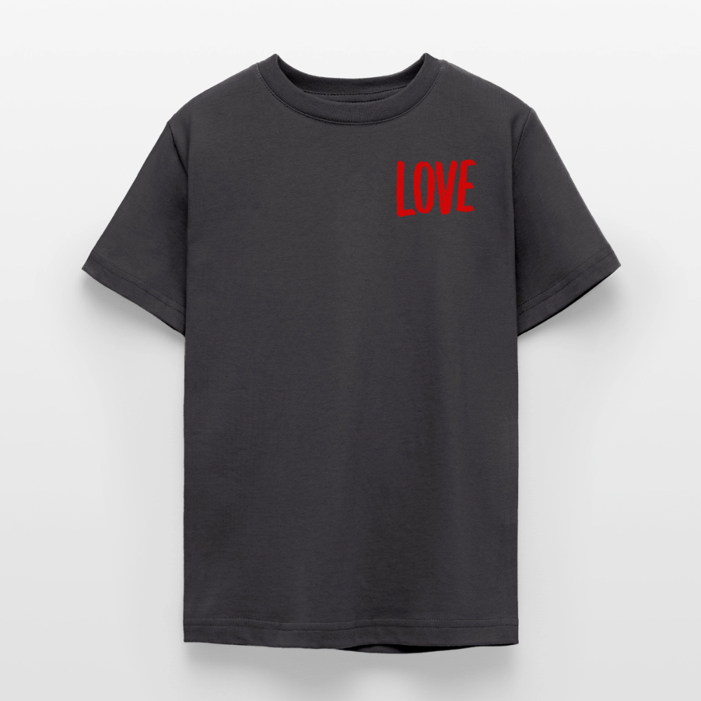 love.is.love.men.teenager.shirt - Dunkelgrau