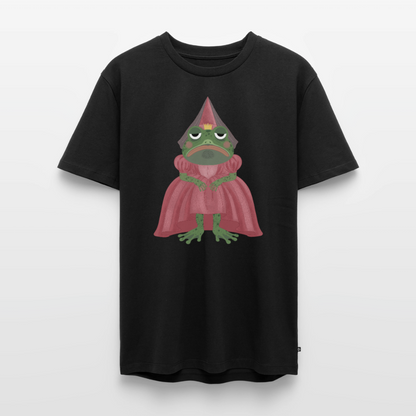 Der ungeküsste Froschkönig | Premium T-Shirt für Männer - Schwarz
