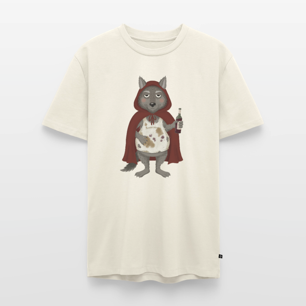 Der.asozial.wolf.männer.shirt - Naturweiß