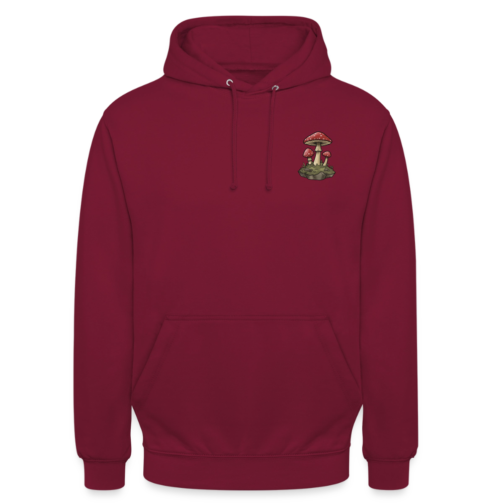 Tarotkarten-Booklover-unisex-hoodie - Bordeaux