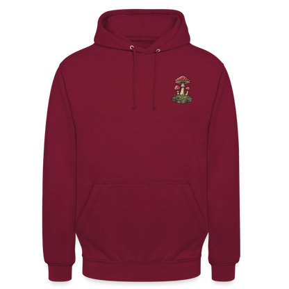 Tarotkarten-Booklover-unisex-hoodie - Bordeaux