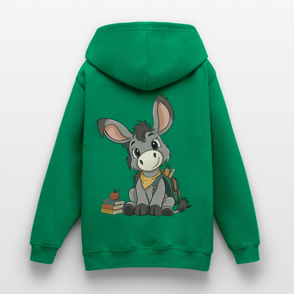 der-kleine-esel-classic--teenager-hoodie - Kelly Green