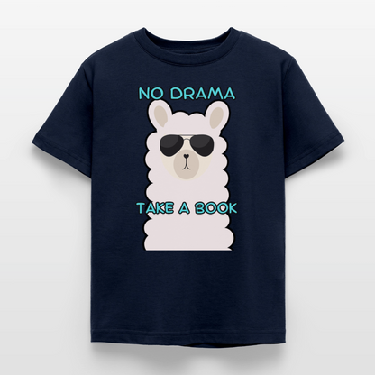 no-drama-kinder-t-shirt - Navy