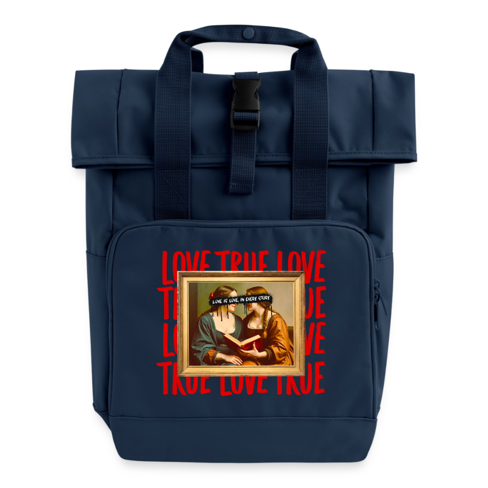 love-is-love-women-unisex-rucksack-14l - Navy