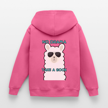 no-drama-kinder-hoodie - Pink