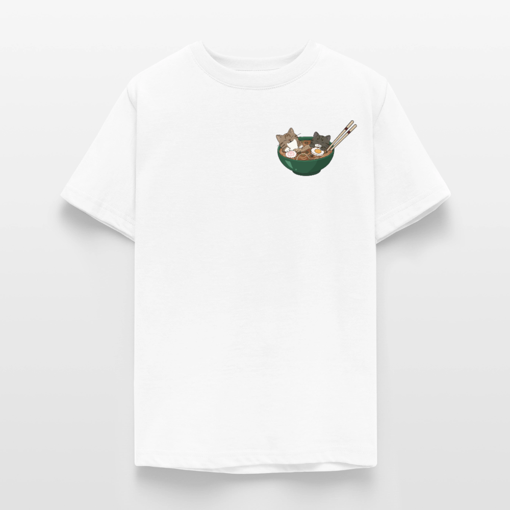 Sushi-Cats-ramen-teenager-kinder-t--shirt - Weiß