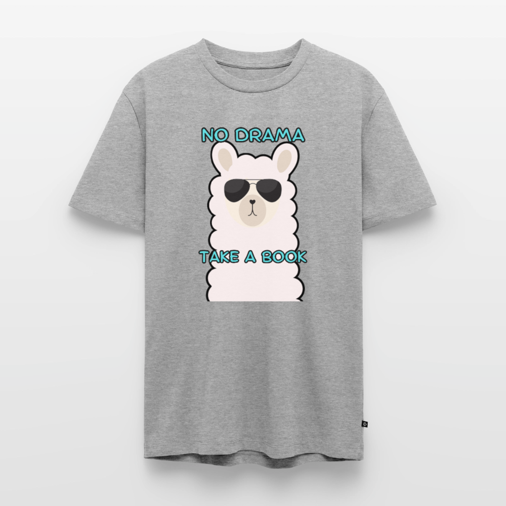 no-drama-männer-shirt - Grau meliert