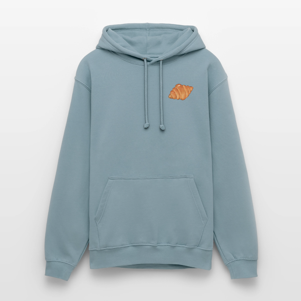 dackel.in.paris.tres.pawfect.unisex.hoodie - Nebelblau